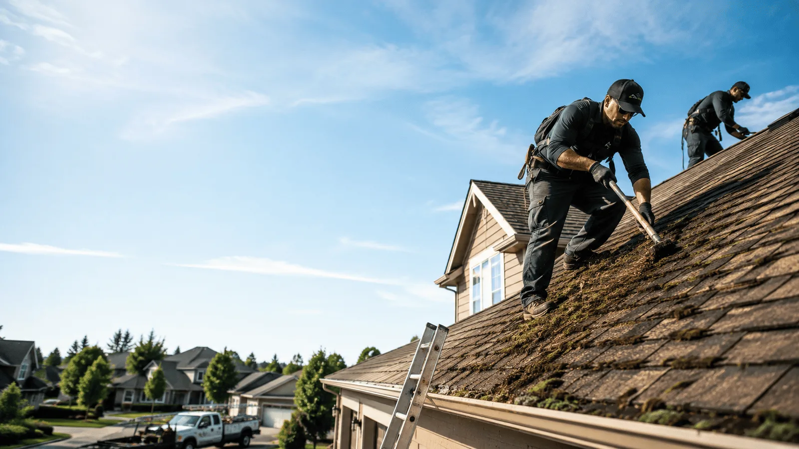 Roof Moss Removal in Sicklerville, NJ near me